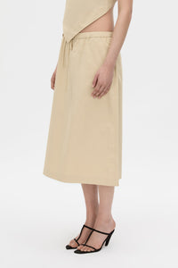 Oren Stripe Midi Skirt