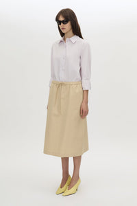 Oren Stripe Midi Skirt
