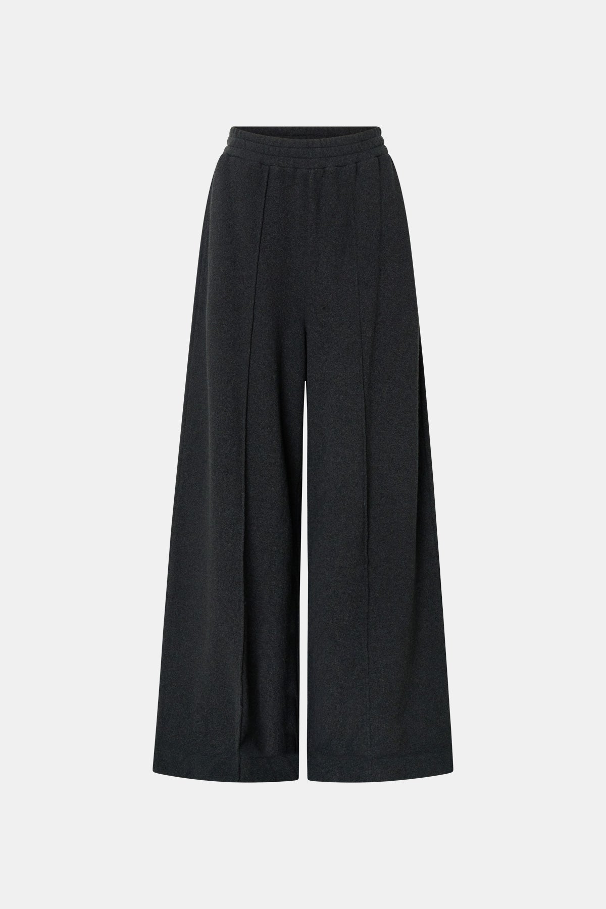 Ghost View CAMILLA AND MARC Pace Track Pant in charcoal grey with elasticated waist and wide-leg.