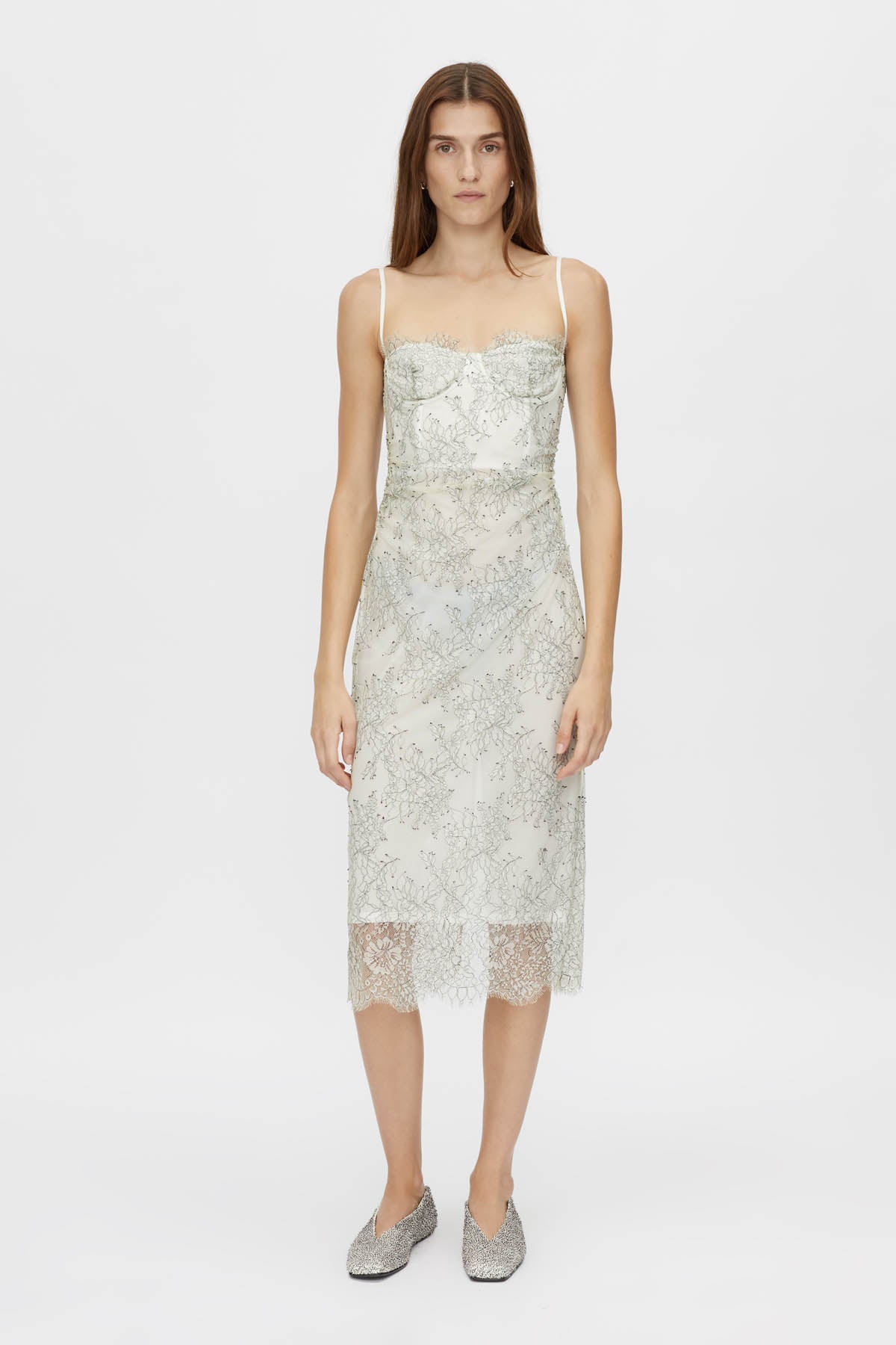 Peregrine Lace Midi Dress