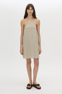 Phostre Halter Mini Dress