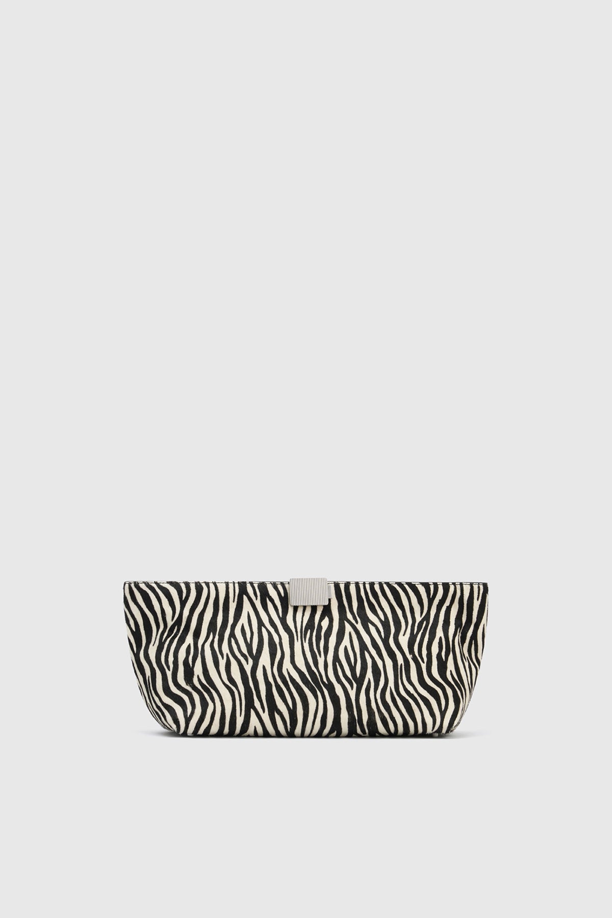 Poppy Zebra Clutch