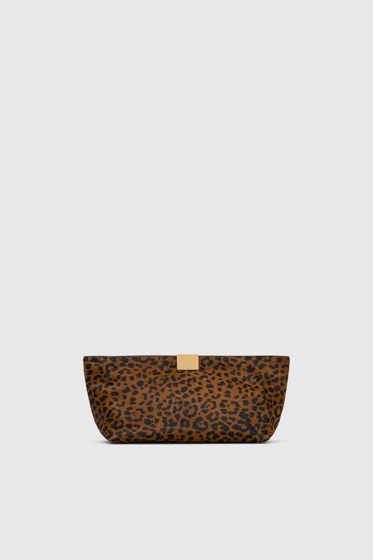 Poppy Leopard Clutch