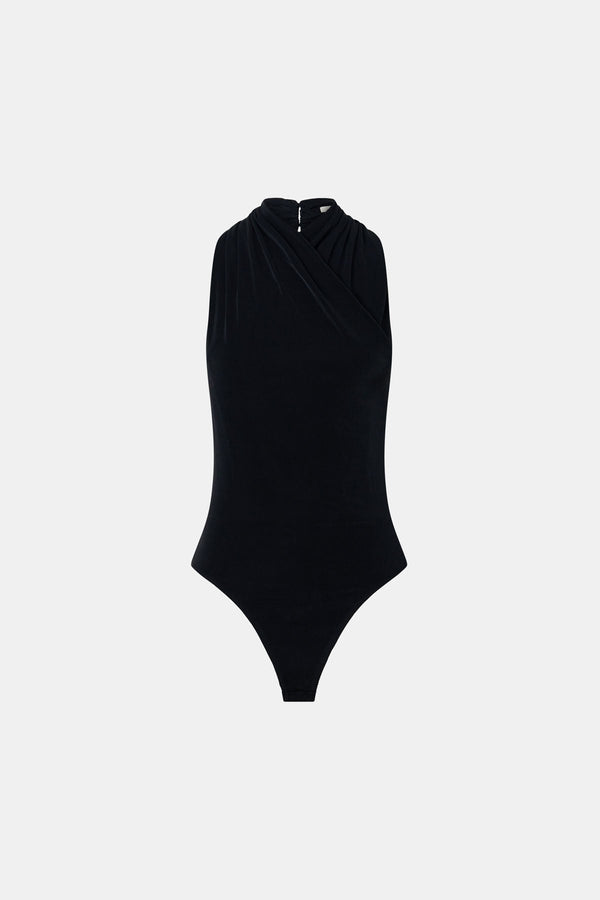Ravine Wrap Neck Bodysuit