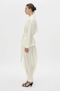 Rhia Sheer Crop Trench
