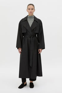 Rhia Sheer Full Length Trench