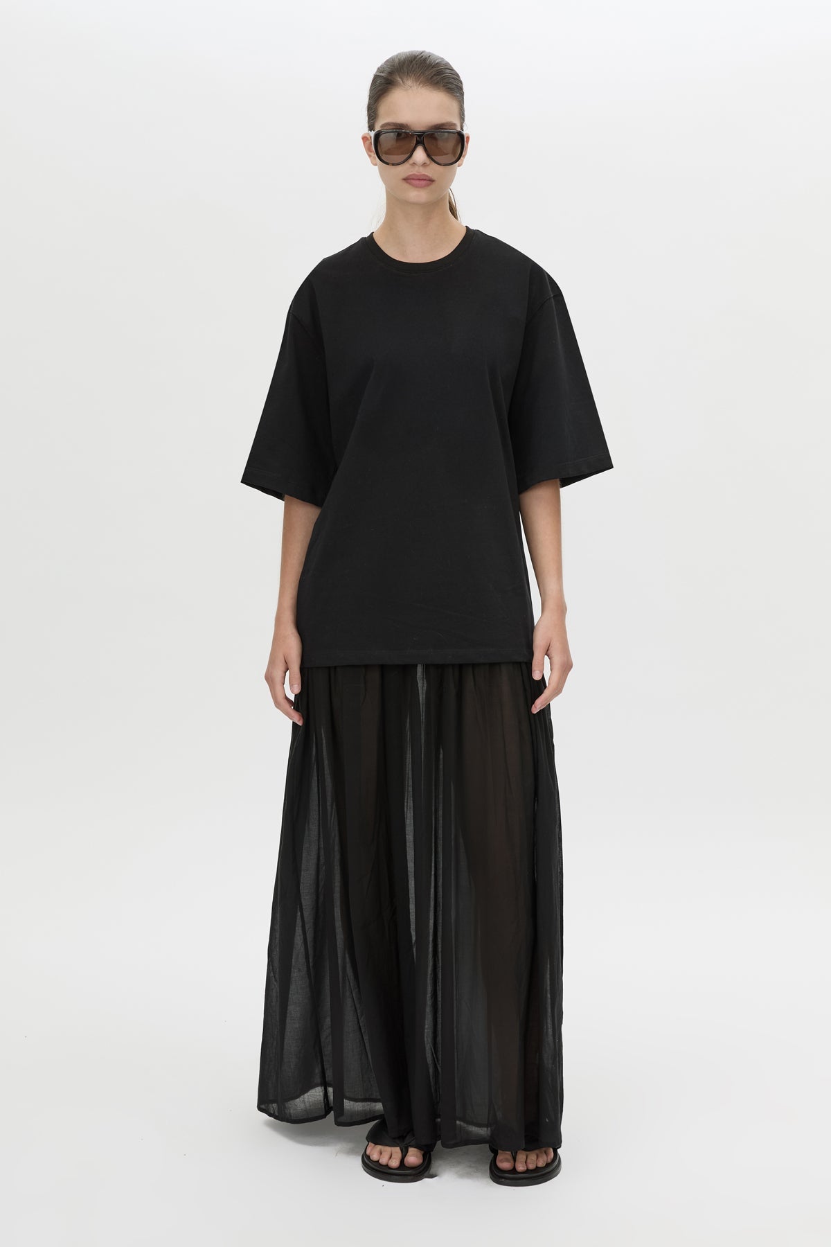 Romy Contrast Maxi Dress