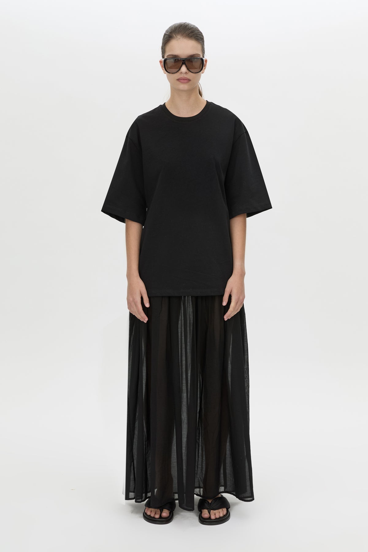 Romy Contrast Maxi Dress