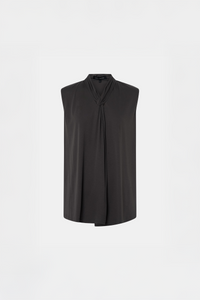 Senae Draped Knot Slvless Top