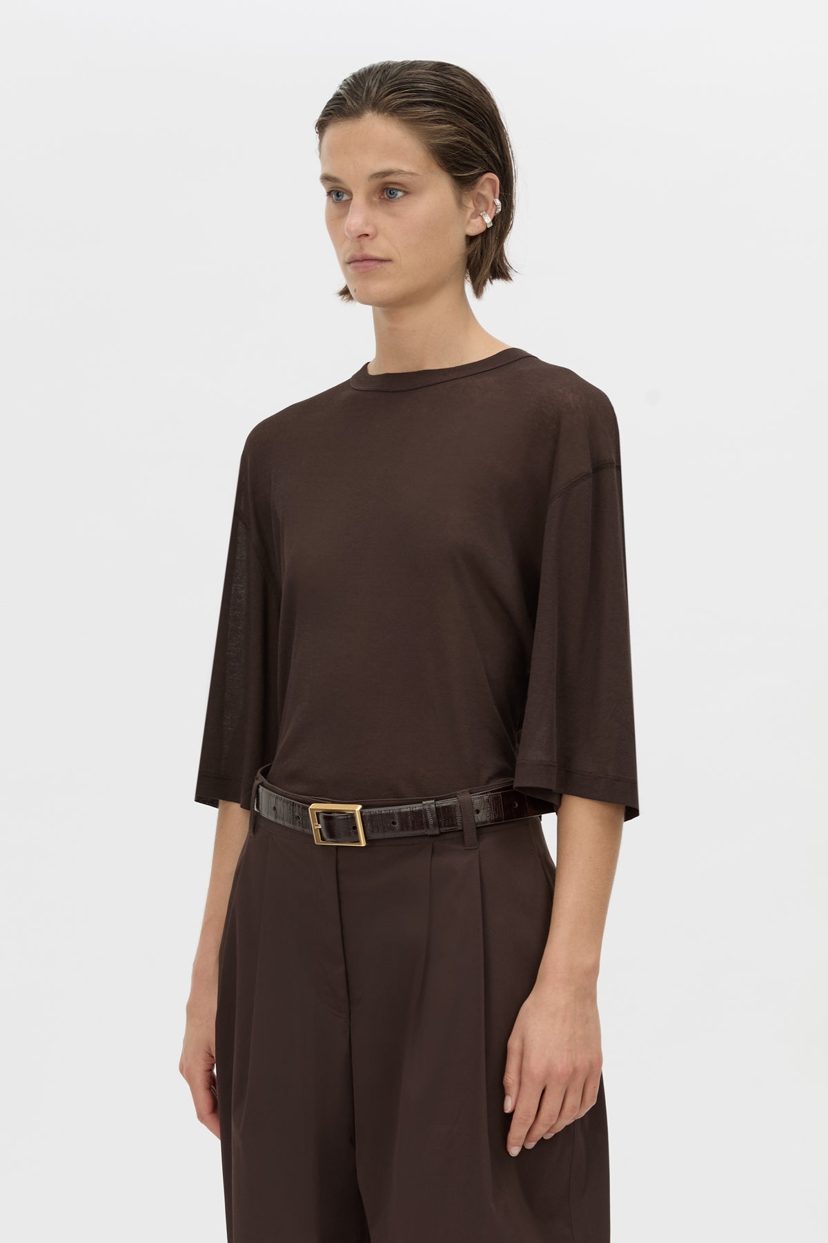 Siona Light Elbow Sleeve Top
