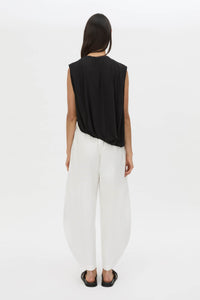 Siona Sleeveless Drape Top