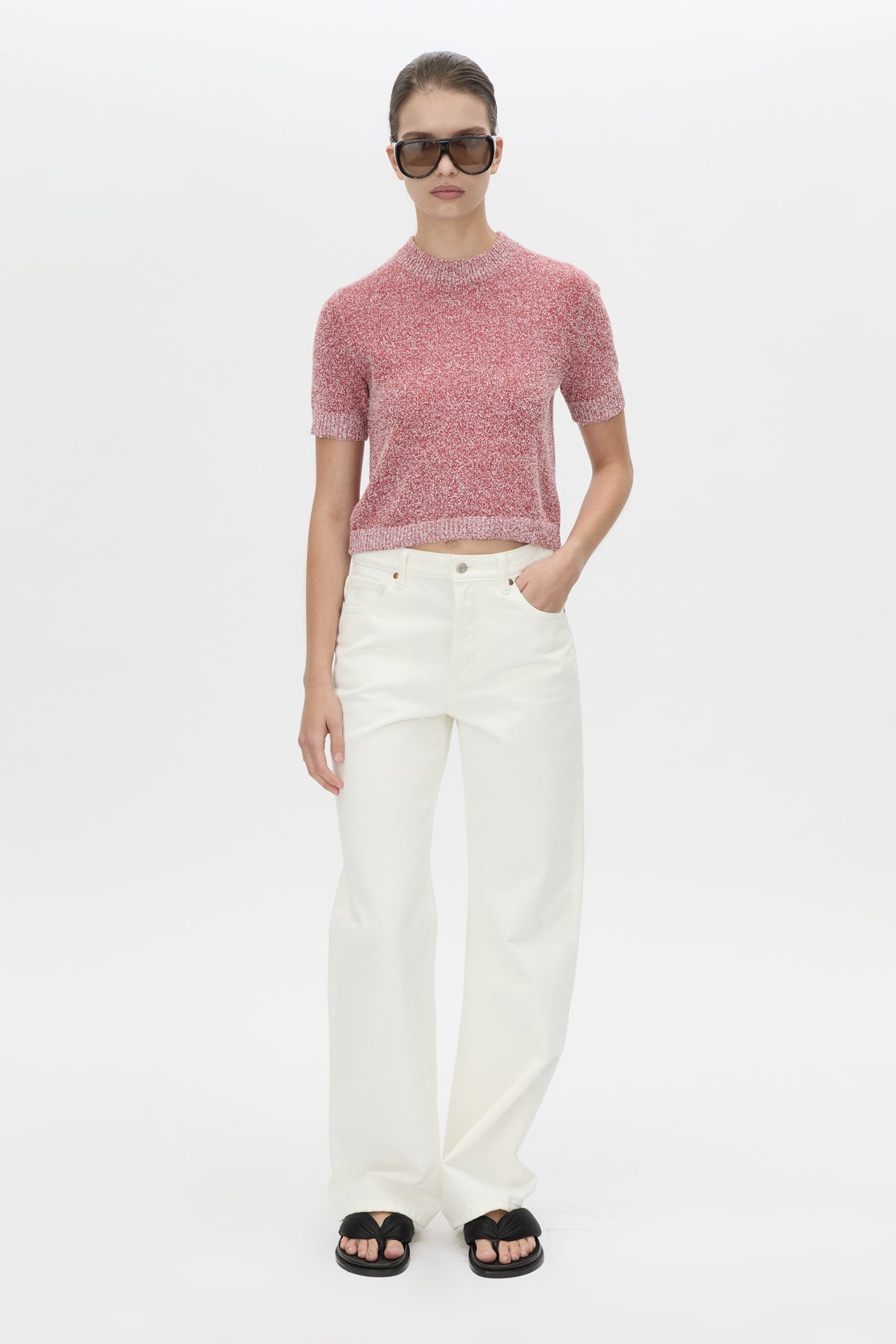 Soleo Textured Knit Tshirt