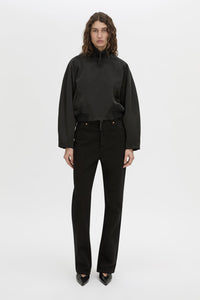 Tamar Satin Bomber Jacket