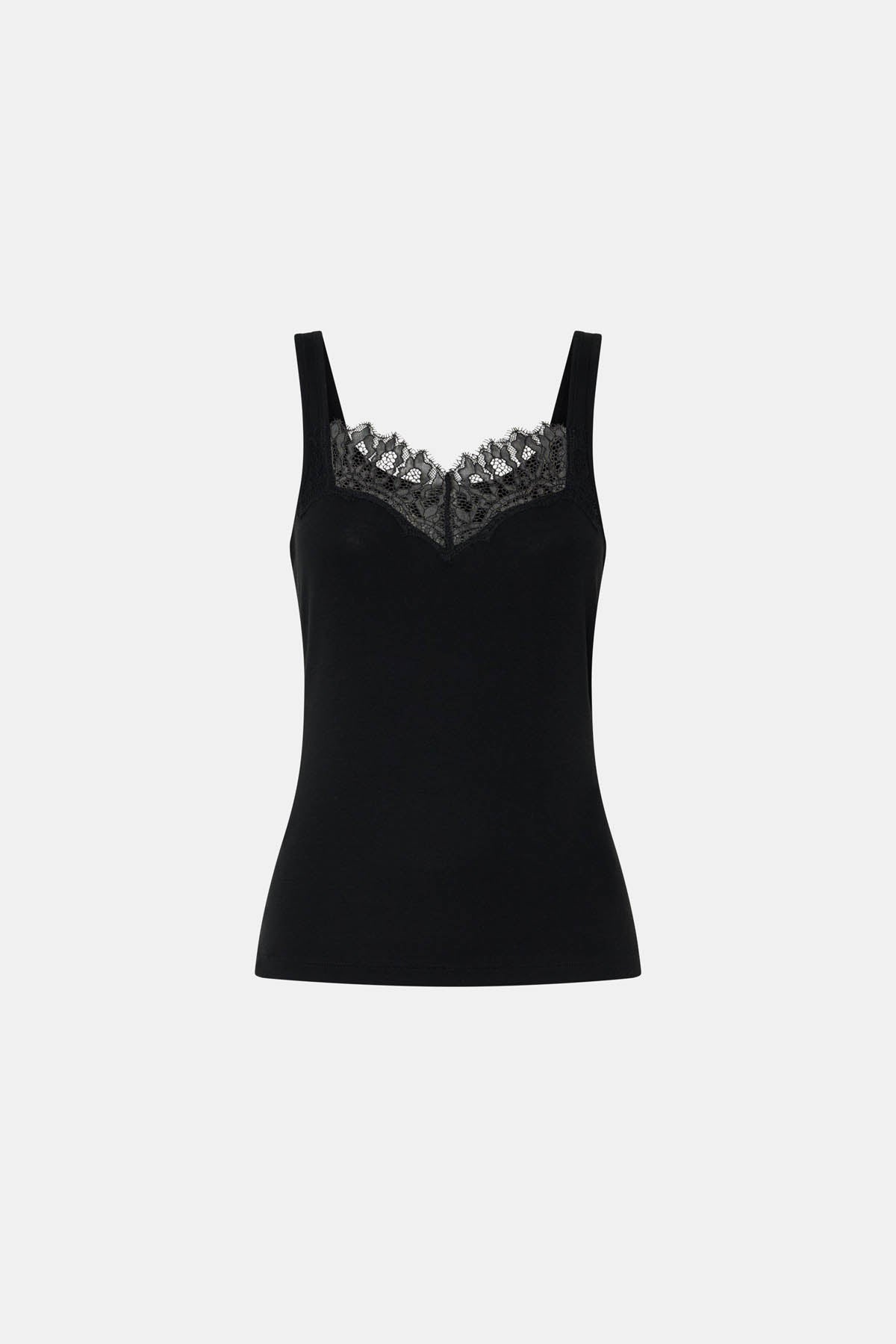Valentin Lace Trim Tank