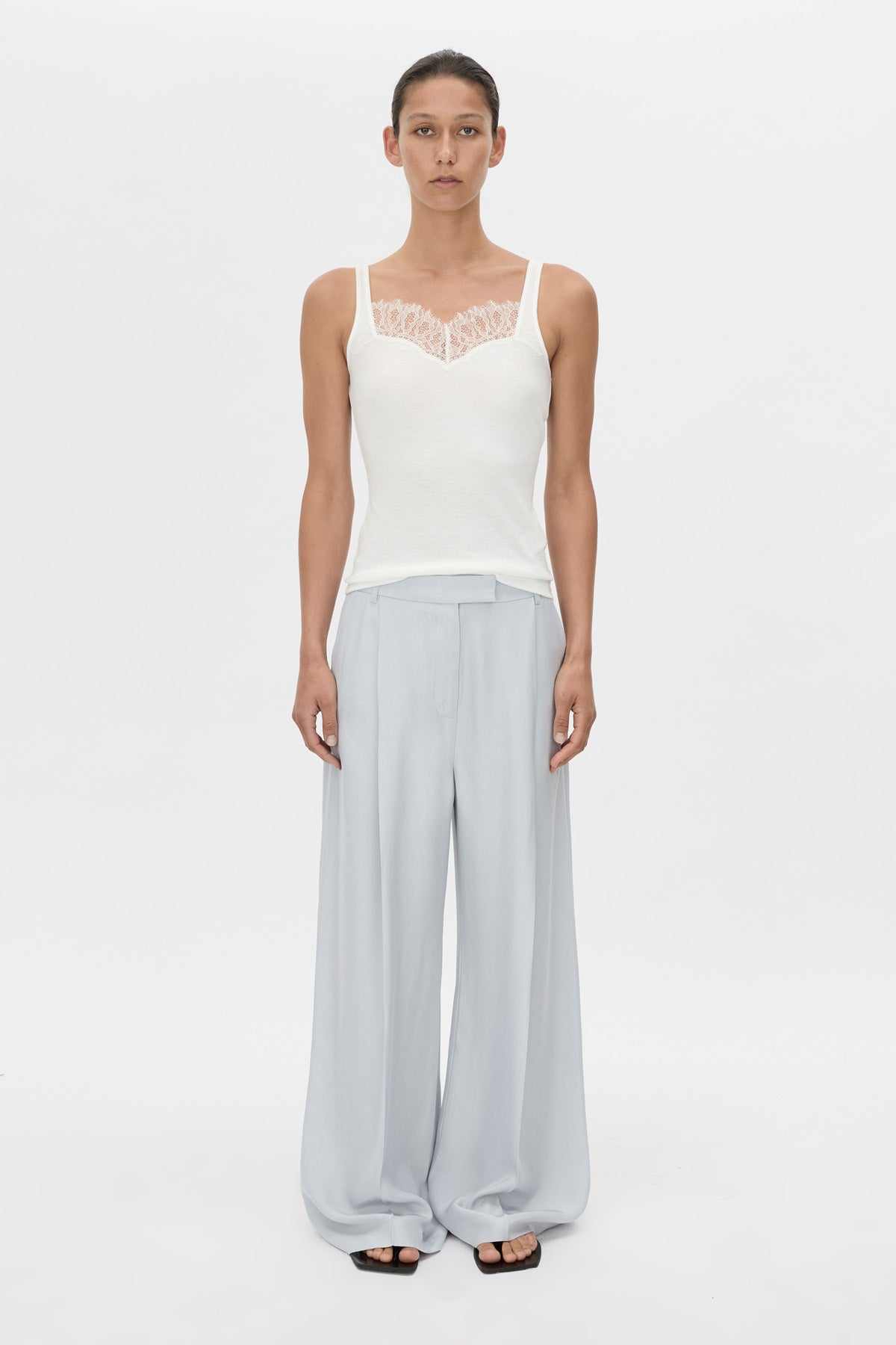 Valentin Lace Trim Tank