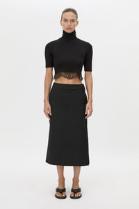 Valentin Lace Trim Tee