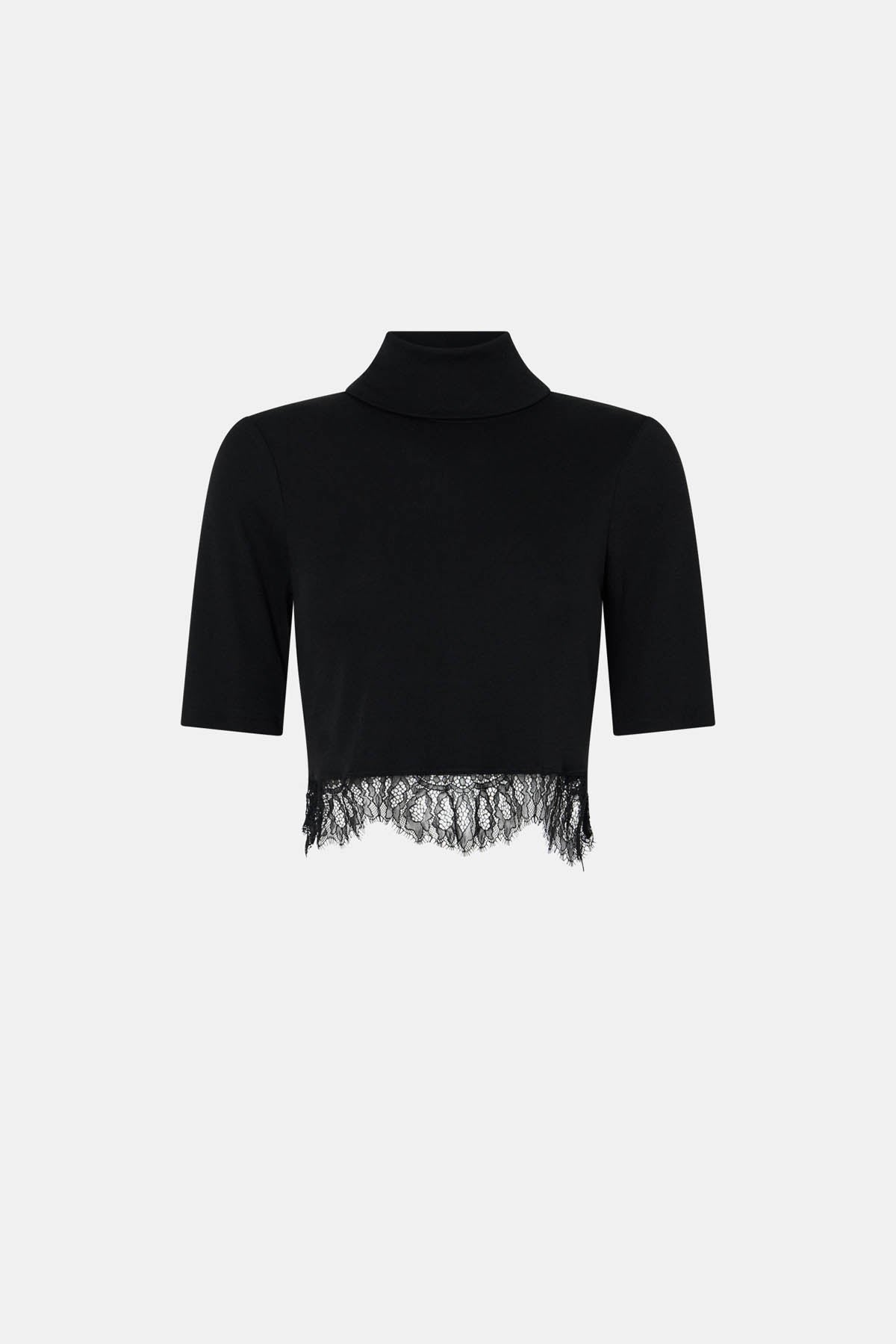 Valentin Lace Trim Tee