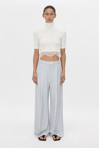 Valentin Lace Trim Tee