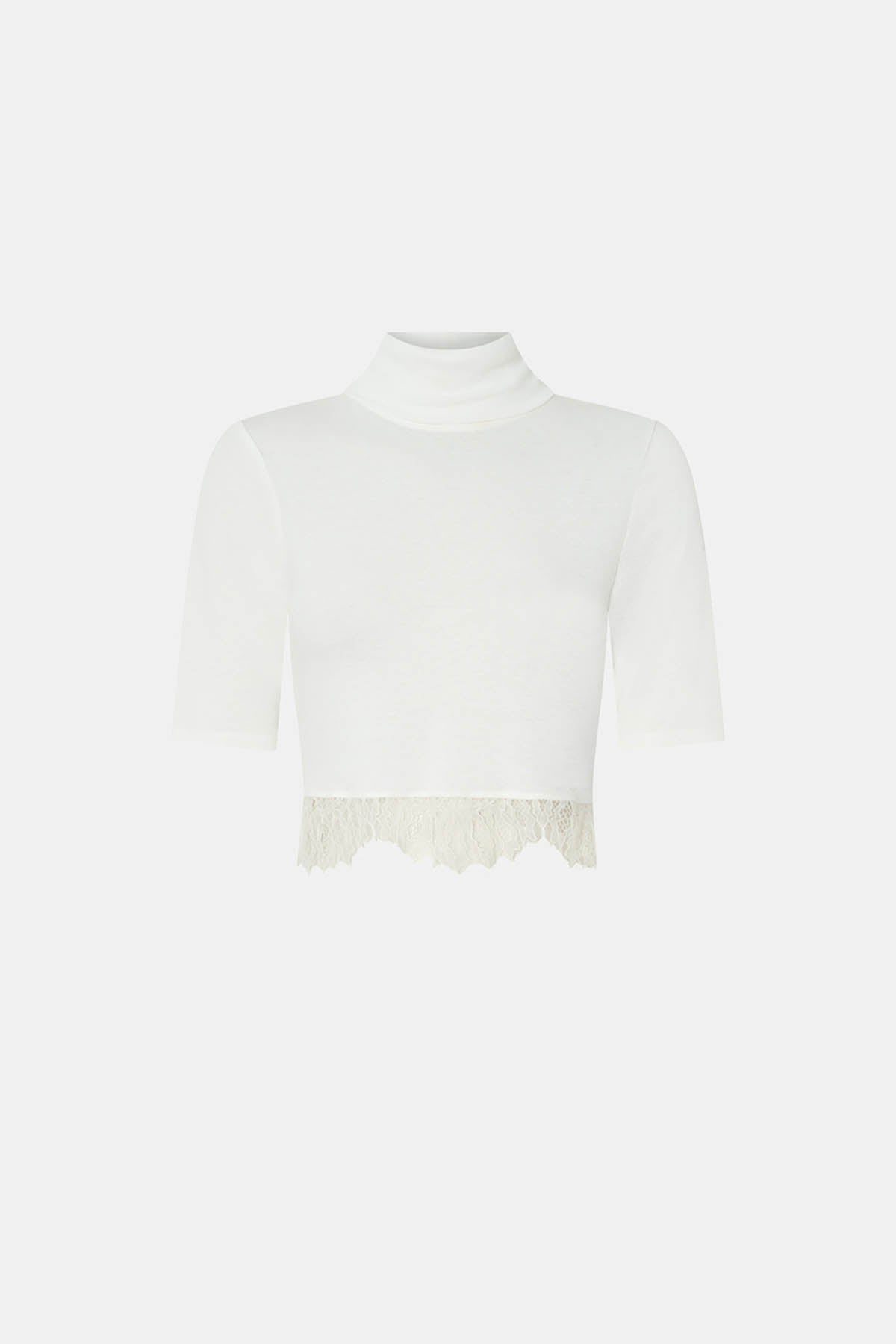 Valentin Lace Trim Tee
