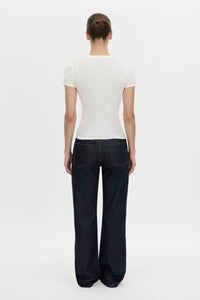 Verity Slogan Fitted Tee