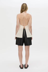 Viele Textured Halter Top