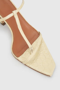 Wave Patent Croc Mule