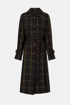 Winton Check Trench Coat