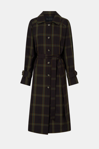 Winton Check Trench Coat