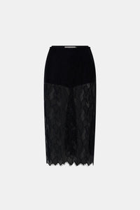 Zemira Lace Midi Skirt