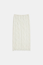 Zemira Lace Midi Skirt