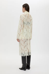 Zemira Lace Midi Skirt