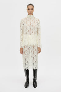 Zemira Long Sleeve Lace Top