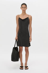 Allegro Satin Bias Mini Dress