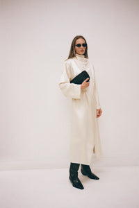 Arion Shawl Collar Dress