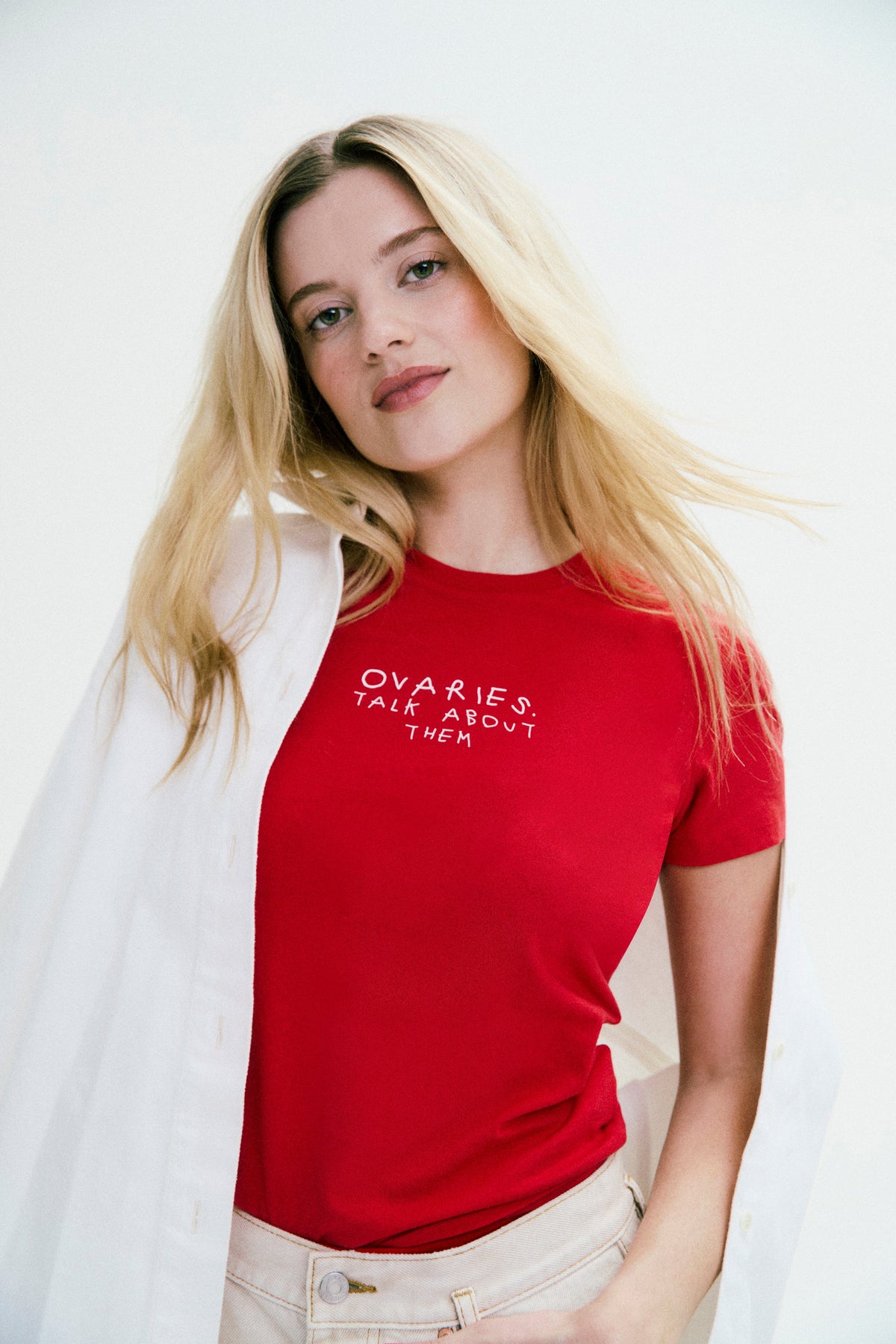 Ovarian Cancer Slim Tee