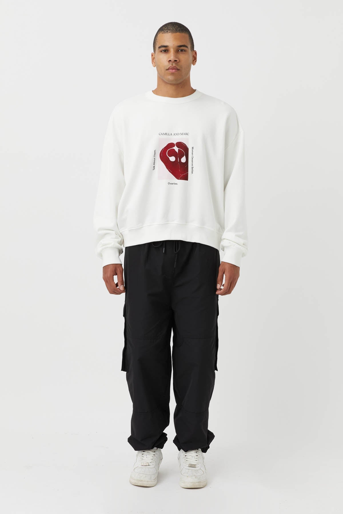 Ovarian Cancer Unisex Art Sweater